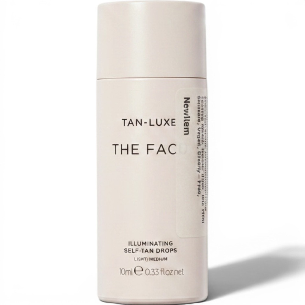 Tan-Luxe The Face Illuminating Self-Tan Drops Light/Medium 10ml Tanning Serum